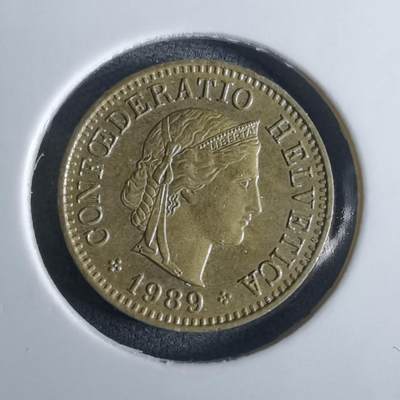 沼泽如烟--第982场 - 瑞士1989年五分