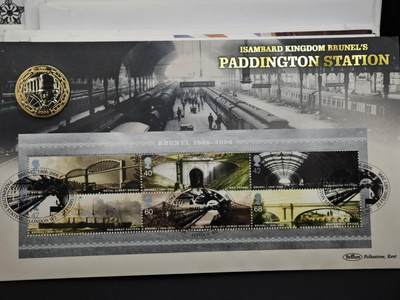 【淘币小摊】限时拍第八百六十二拍  克朗币邮币封场  满百包邮可预留两周  周一统一发货  - 英国2006年帕丁顿车站2镑铜币邮币封