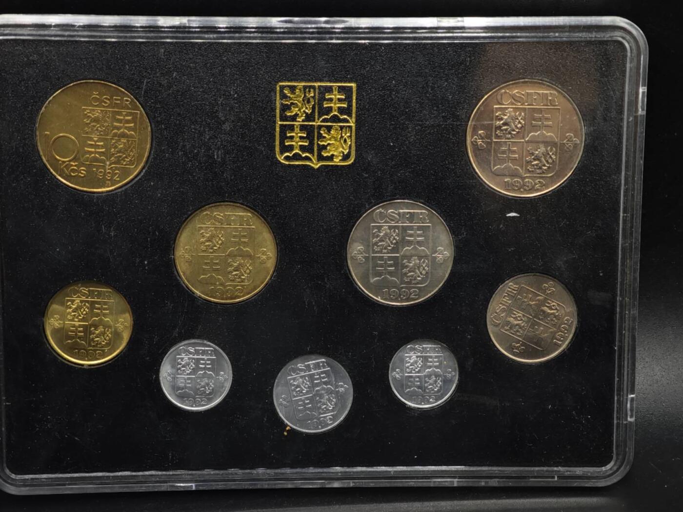 【淘币小摊】实时拍第八百六十一拍   银币套币场   满百包邮可预留二周 每周一统一发货   捷克斯洛伐克1992年套币