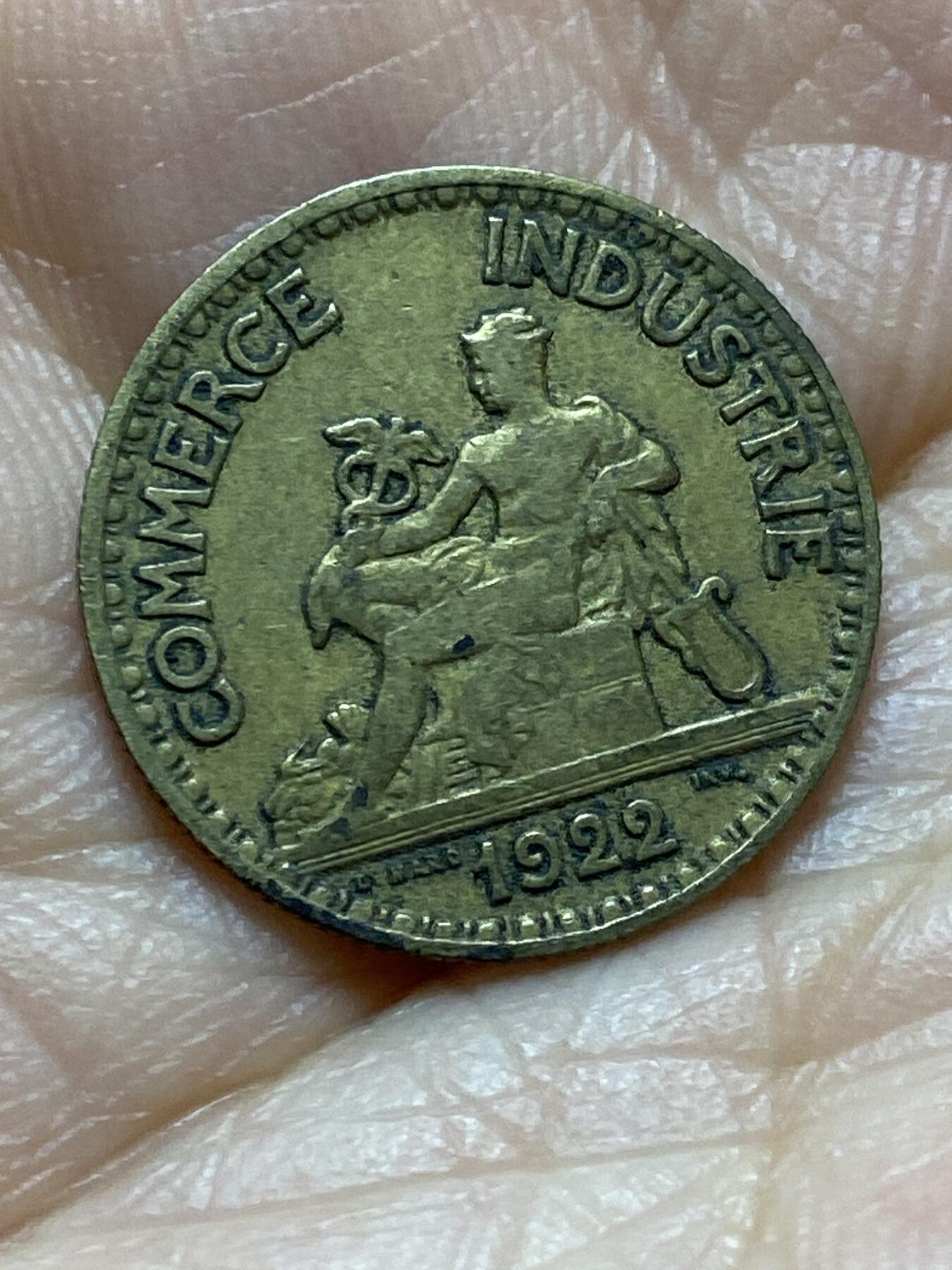 2026年第十七场(总第一百八十六场）外国好品散币场(免佣金) 法兰西第三共和国1922年50生丁