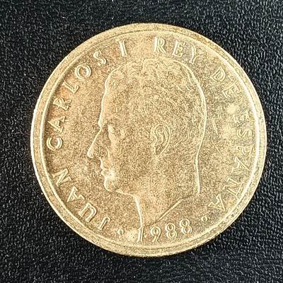 逸泉钱币2026第十八场世界各国散币纪念币AF1633-2572 1665 西班牙100比塞塔