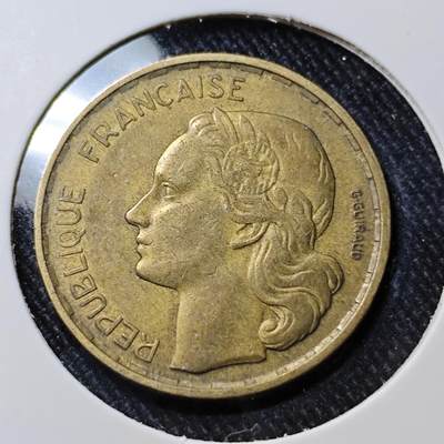 KK钱币收藏小铺  第391期  2月预留时间 周末发货 -  法国20法郎