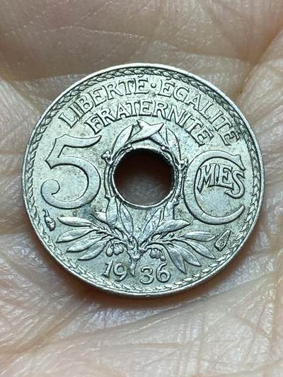 2026年第十七场(总第一百八十六场）外国好品散币场(免佣金) - 法兰西第三共和国1936年5生丁