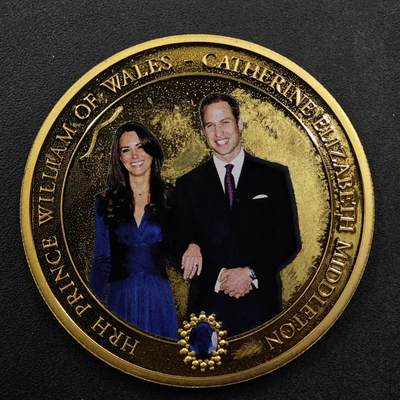 【淘币小摊】限时拍第八百六十二拍  克朗币邮币封场  满百包邮可预留两周  周一统一发货  - 库克群岛2010年威廉王子1元纪念币