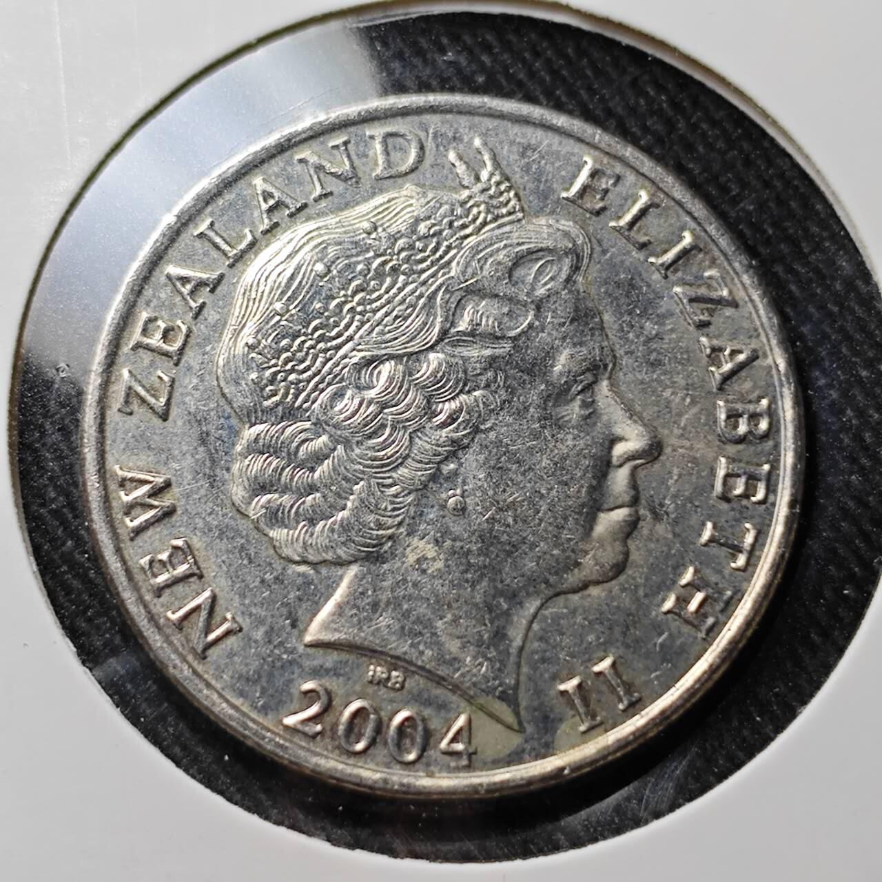 KK钱币收藏小铺  第391期  2月预留时间 周末发货  新西兰20分 大版