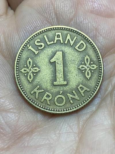 2026年第十七场(总第一百八十六场）外国好品散币场(免佣金) - 稀少–丹属冰岛王国1925年1克朗(克里斯蒂安十世第一版，HCN–GJ版，首发年仅发行3年)