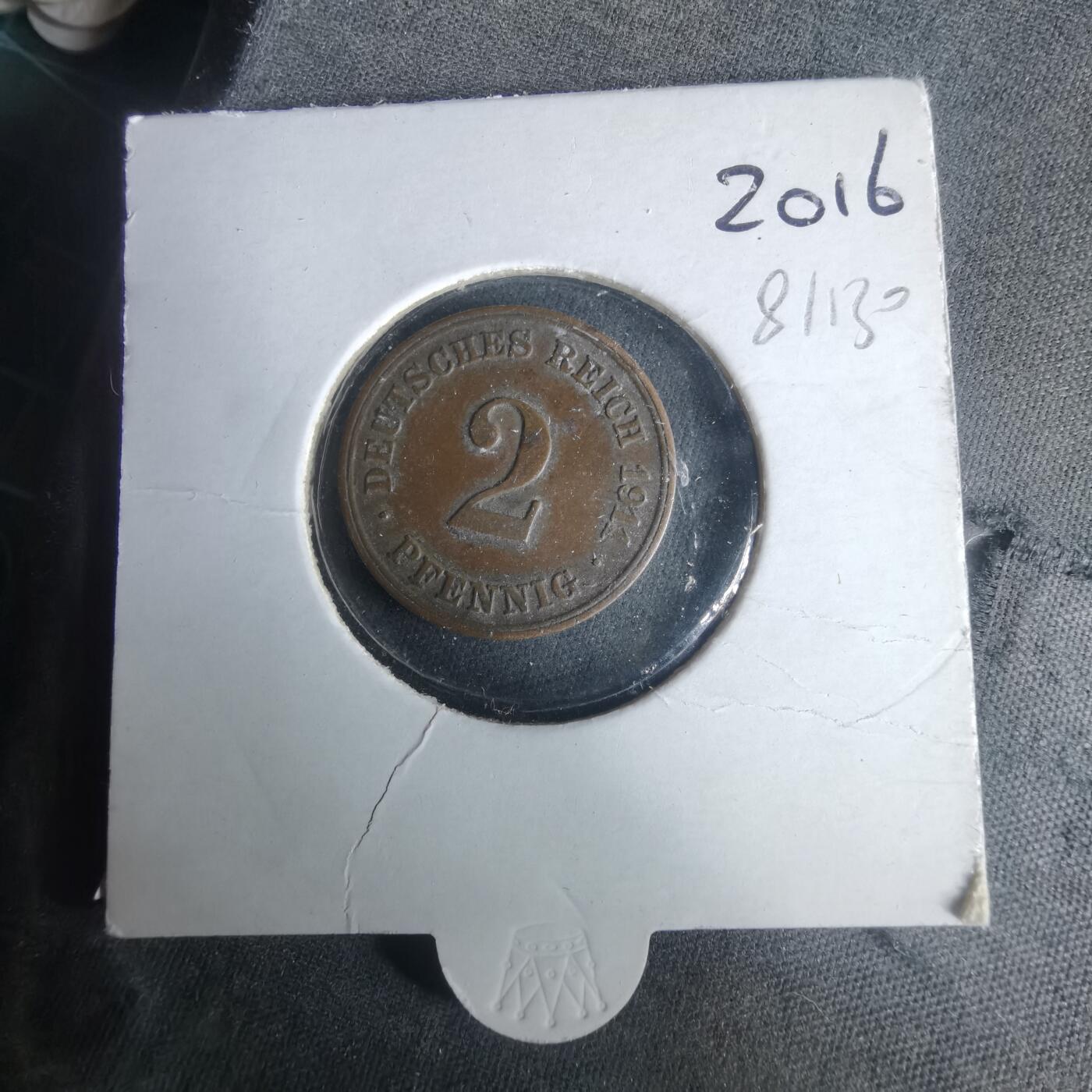 沼泽如烟--第981场 德国1911年2芬尼