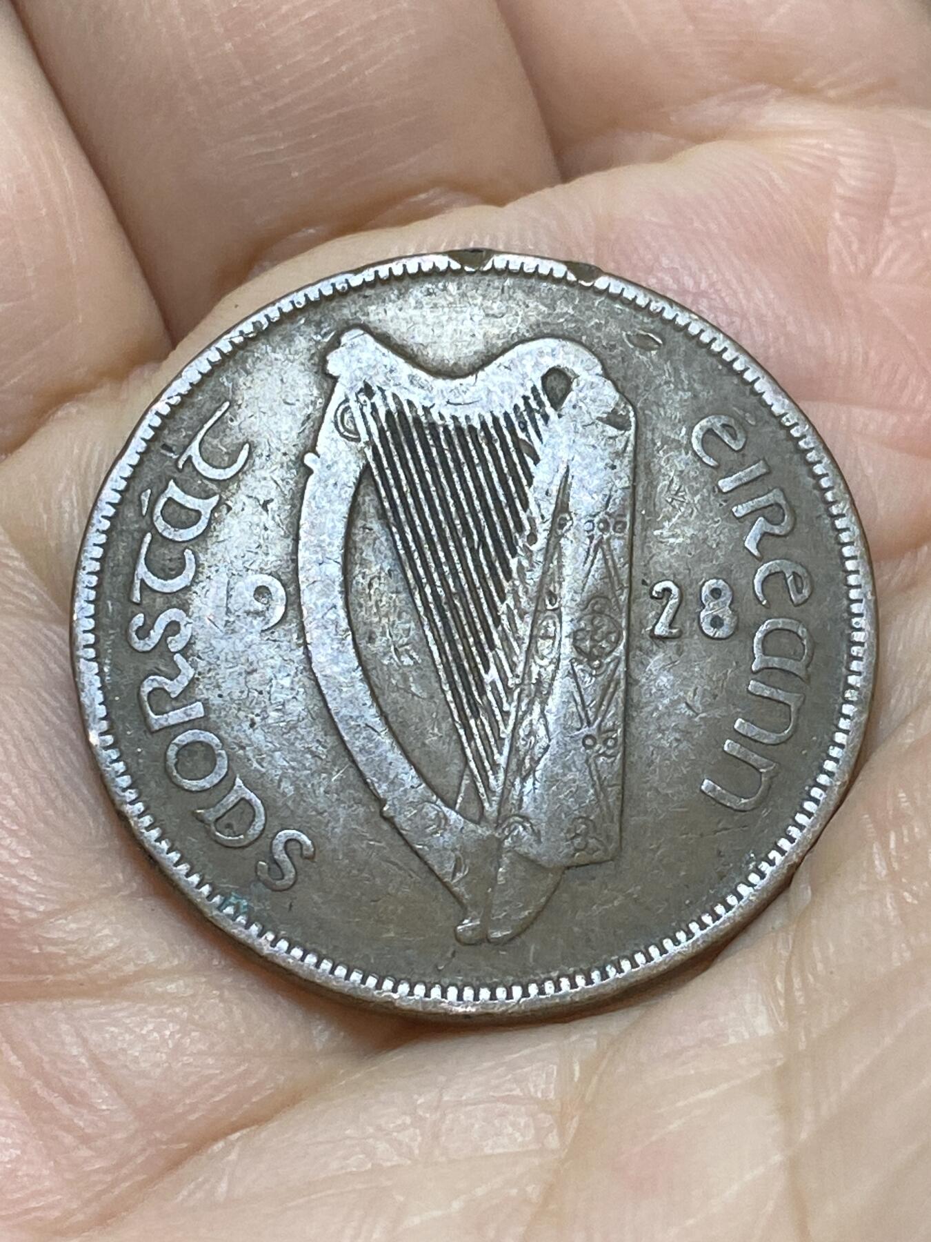 2026年第十七场(总第一百八十六场）外国好品散币场(免佣金) 爱尔兰1928年1便士(英辖自由邦时期，首发年)