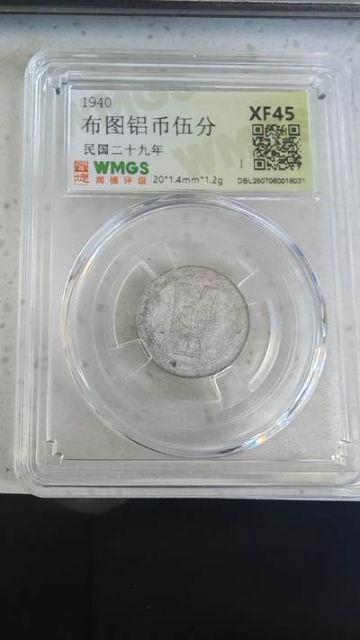 杂币场 - 铝币五分一枚