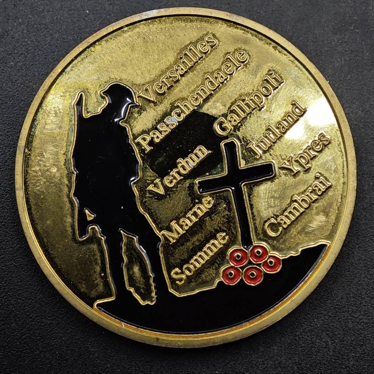 【淘币小摊】限时拍第八百六十二拍  克朗币邮币封场  满百包邮可预留两周  周一统一发货  英国一战百年纪念章