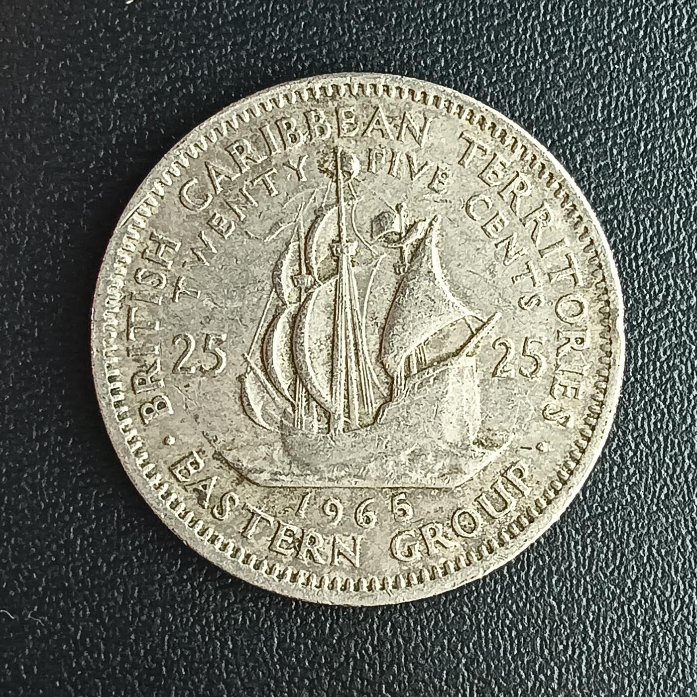 逸泉钱币2026第十二组世界钱币专场春节千件大拍A1614～2574 1801 英属东加勒比5分