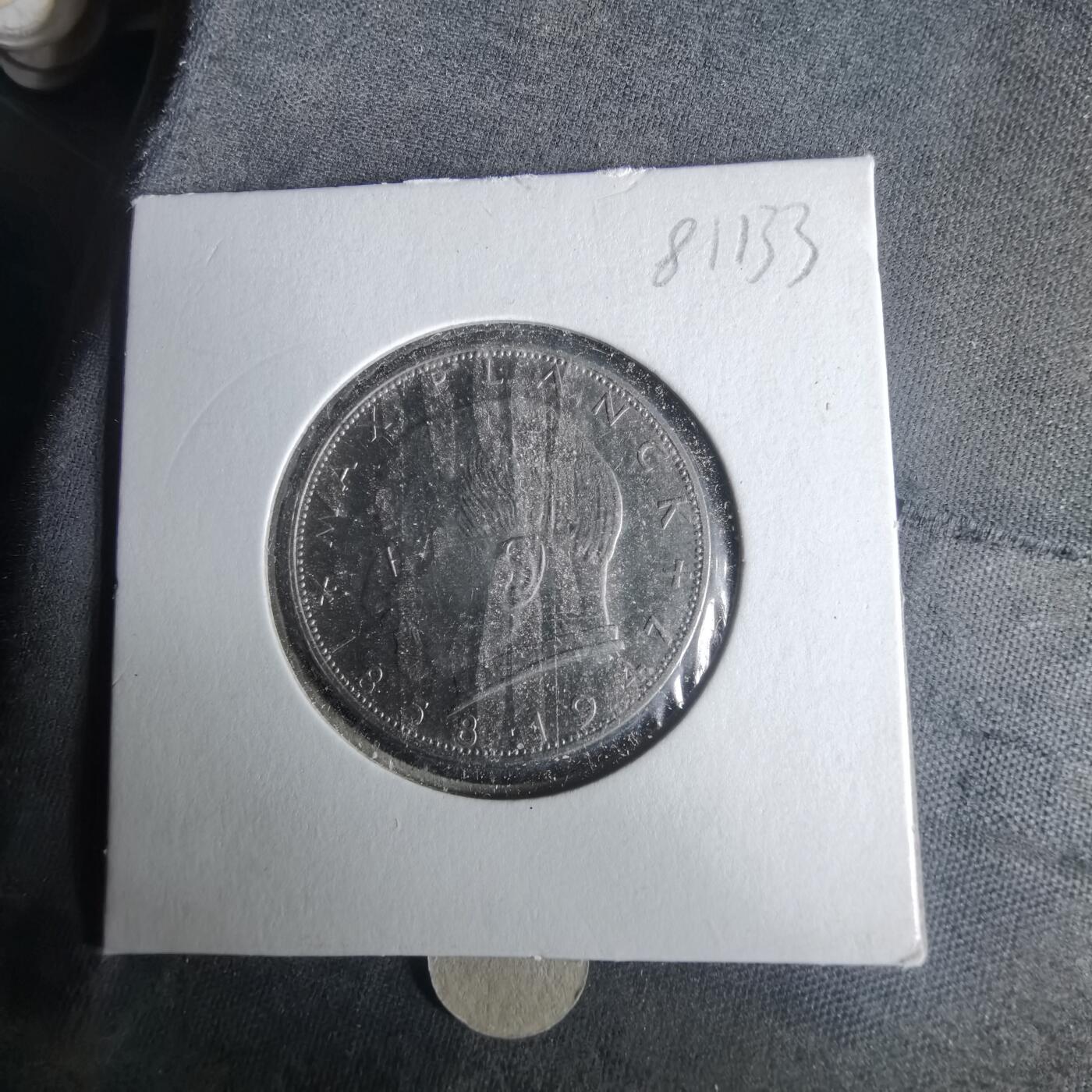 沼泽如烟--第981场 德国1963年2马克