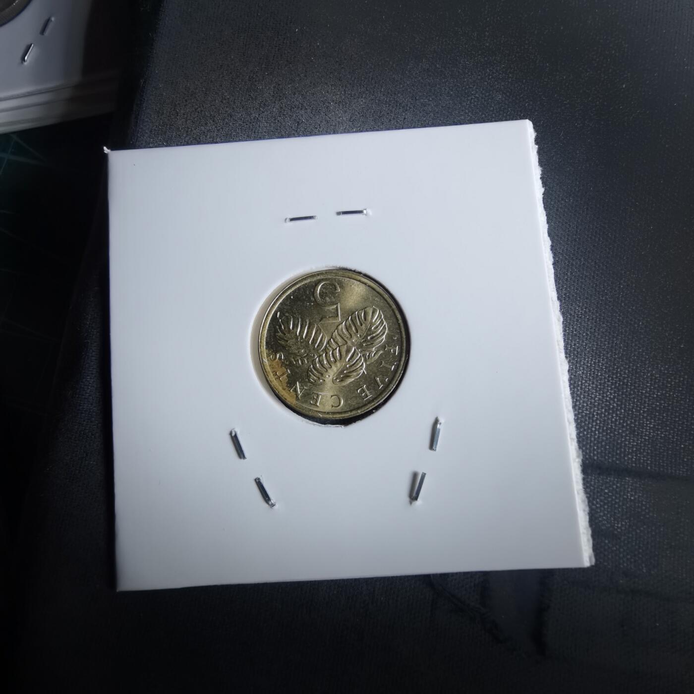 沼泽如烟--第982场 新加坡1987年五分