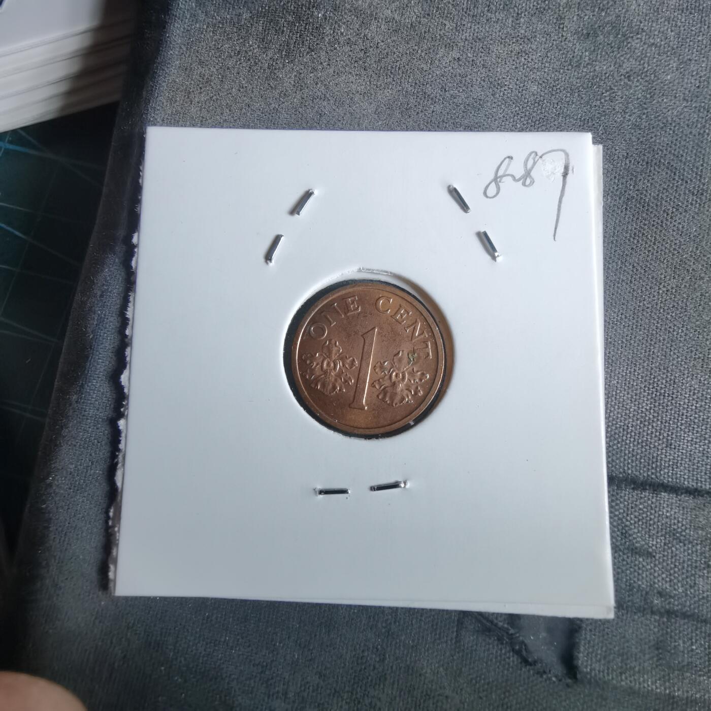 沼泽如烟--第982场 新加坡1989年一分