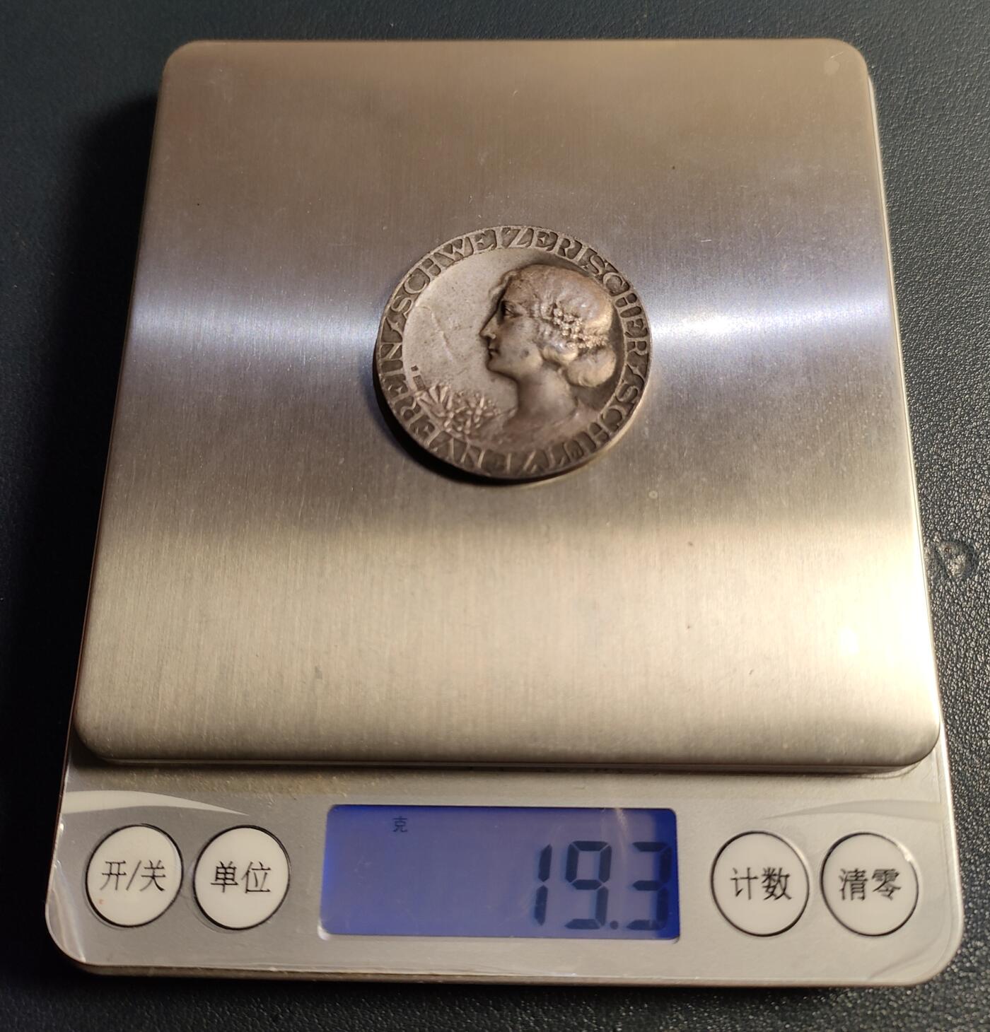 瑞士射击节雪山女神银章