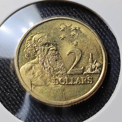KK钱币收藏小铺  第391期  2月预留时间 周末发货 -  澳大利亚2元 好品
