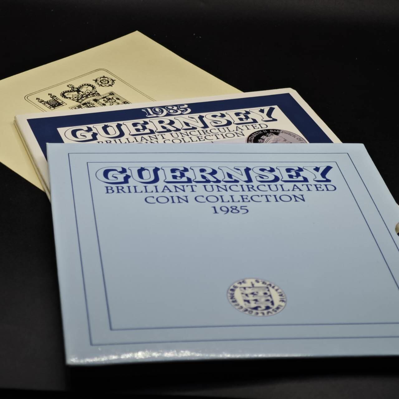 【淘币小摊】实时拍第八百六十一拍   银币套币场   满百包邮可预留二周 每周一统一发货   根西1985年套币