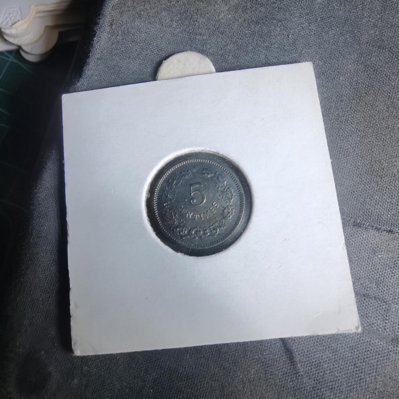 沼泽如烟--第981场 卢森堡1901年五分