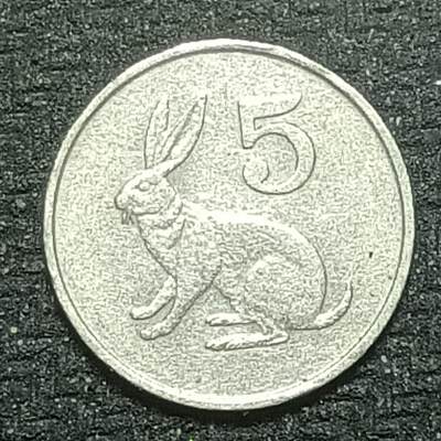 逸泉钱币2026B世界钱币纪念币纸币第八组B831-1230 - 1189津巴布韦5分