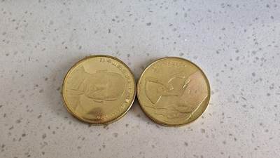 杂币场 - 现代纪念币两枚
