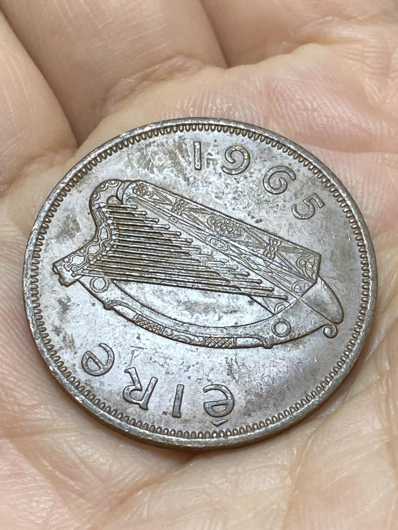 2026年第十七场(总第一百八十六场）外国好品散币场(免佣金) 爱尔兰🇮🇪1965年1便士(共和国时期第一套第一版)