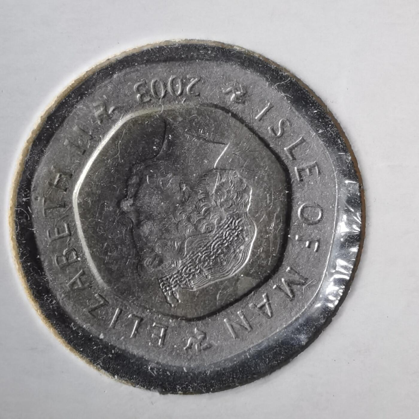 沼泽如烟--第981场 马恩2003年20便士纪念币