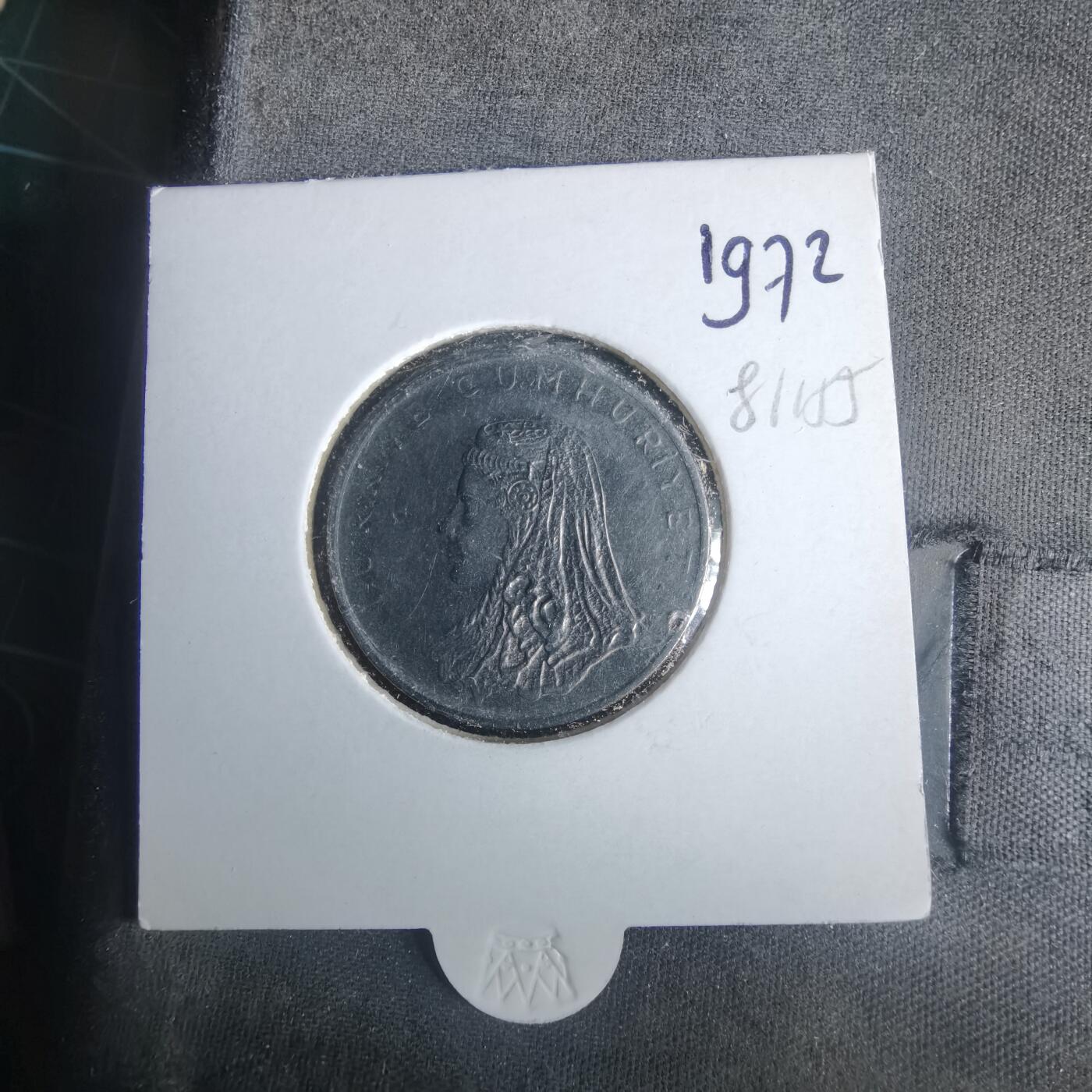 沼泽如烟--第981场 土耳其1972年50库鲁