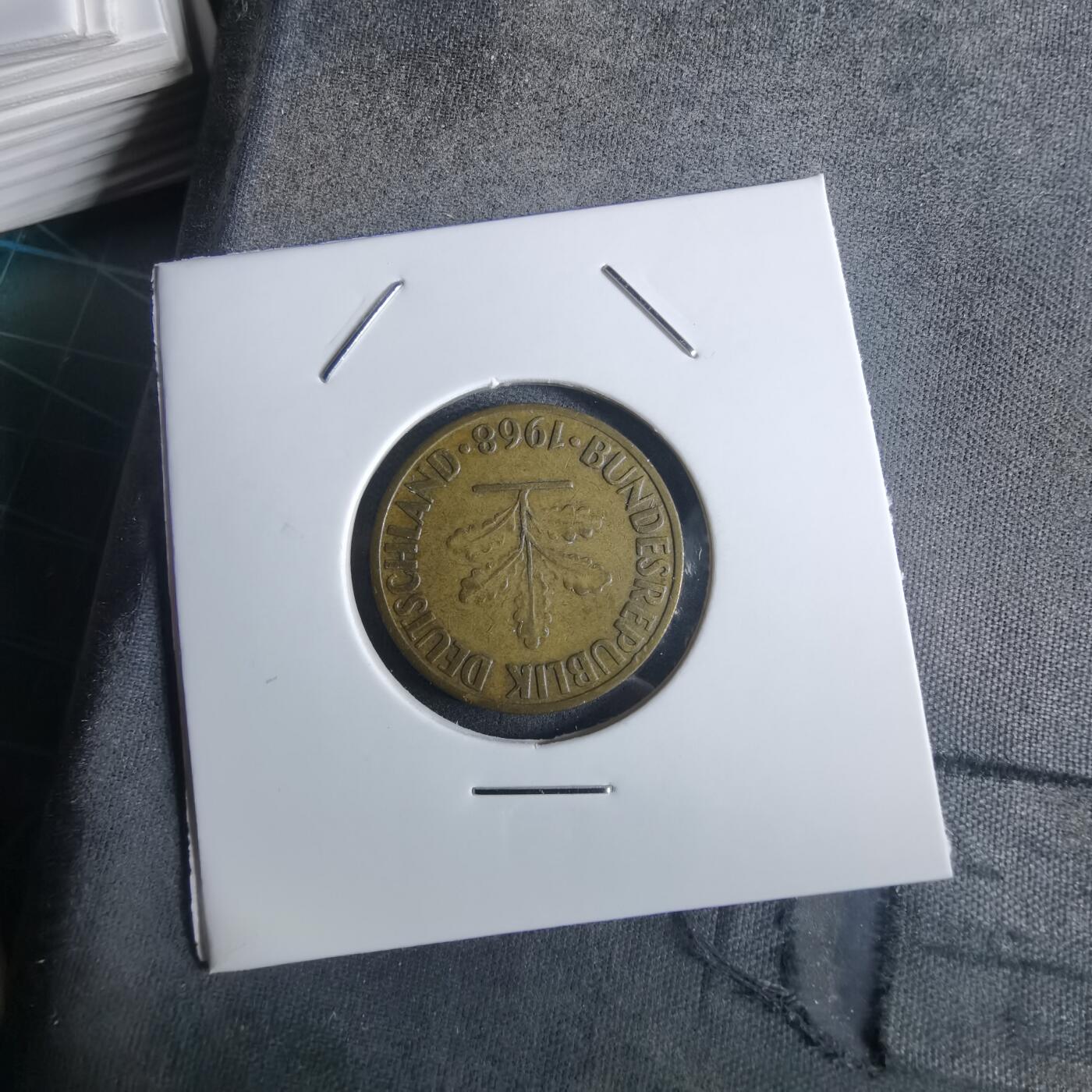 沼泽如烟--第982场 德国1968年10芬尼