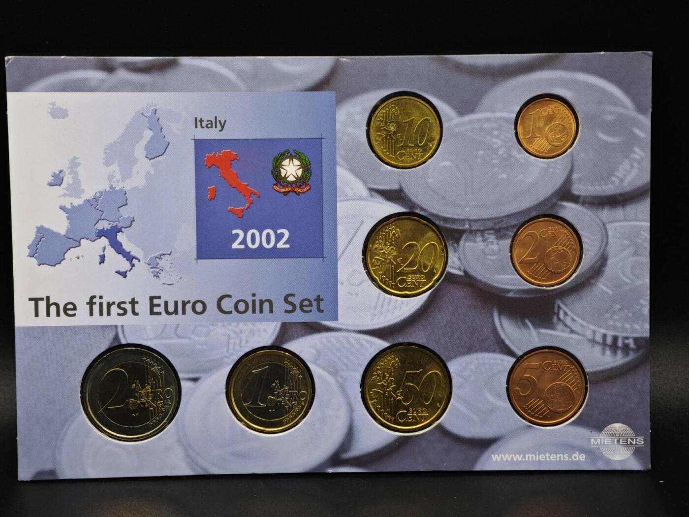 【淘币小摊】实时拍第八百六十一拍   银币套币场   满百包邮可预留二周 每周一统一发货   意大利欧元套币