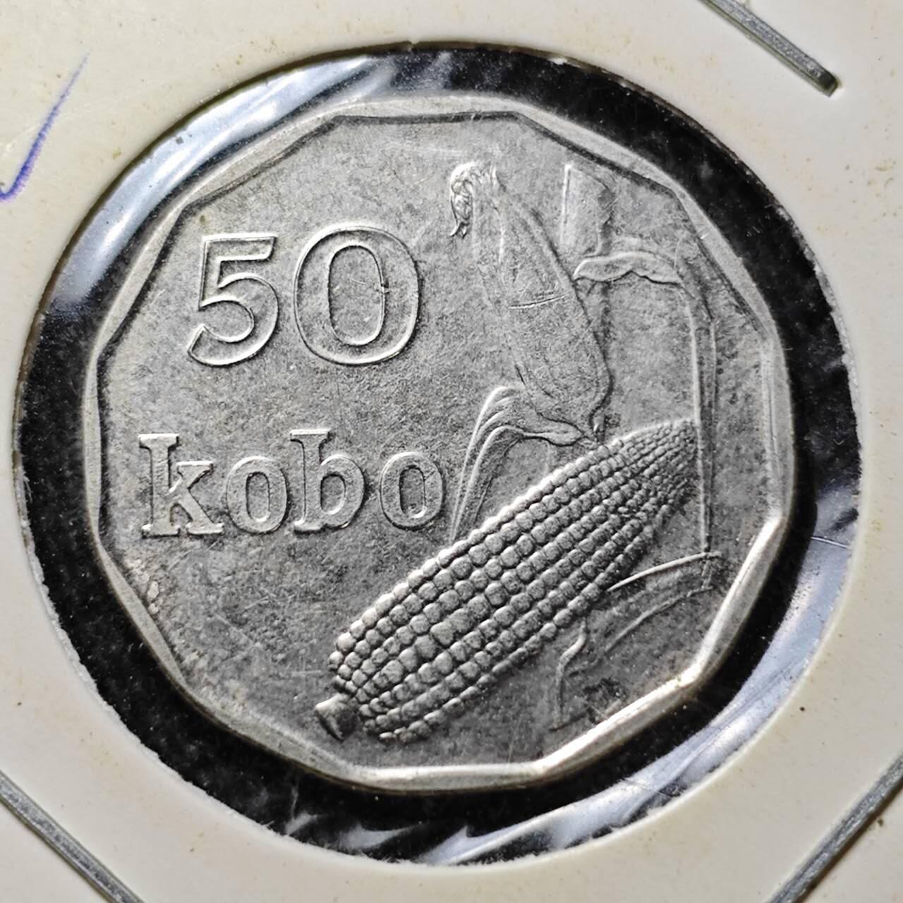 KK钱币收藏小铺  第391期  2月预留时间 周末发货  尼日利亚50考包