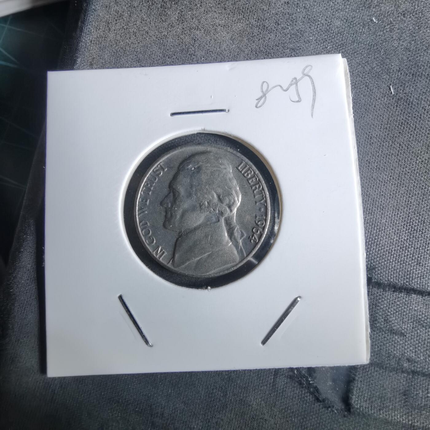 沼泽如烟--第982场 美国1964年五分