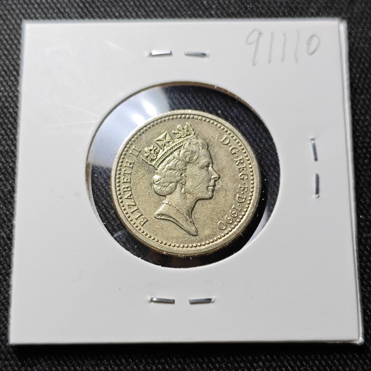 KK钱币收藏小铺  第391期  2月预留时间 周末发货  英国1镑