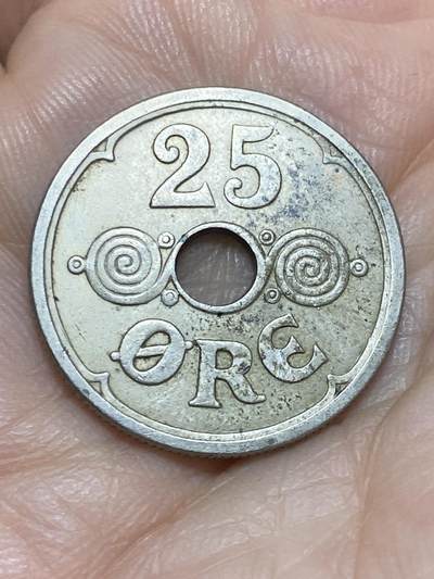 2026年第十七场(总第一百八十六场）外国好品散币场(免佣金) - 丹麦🇩🇰1930年25欧尔(克里斯蒂安十世第五版)