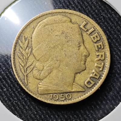 KK钱币收藏小铺  第391期  2月预留时间 周末发货 - 1950阿根廷10分 