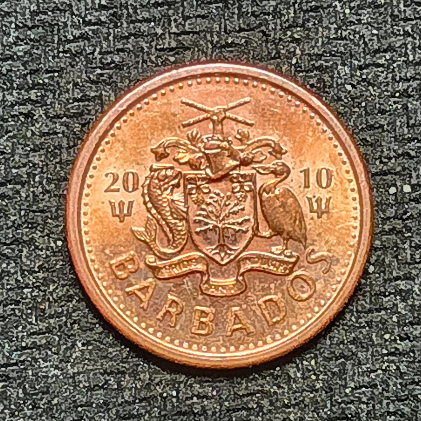 逸泉钱币2026B世界钱币纪念币纸币第八组B831-1230 1209巴巴多斯1分