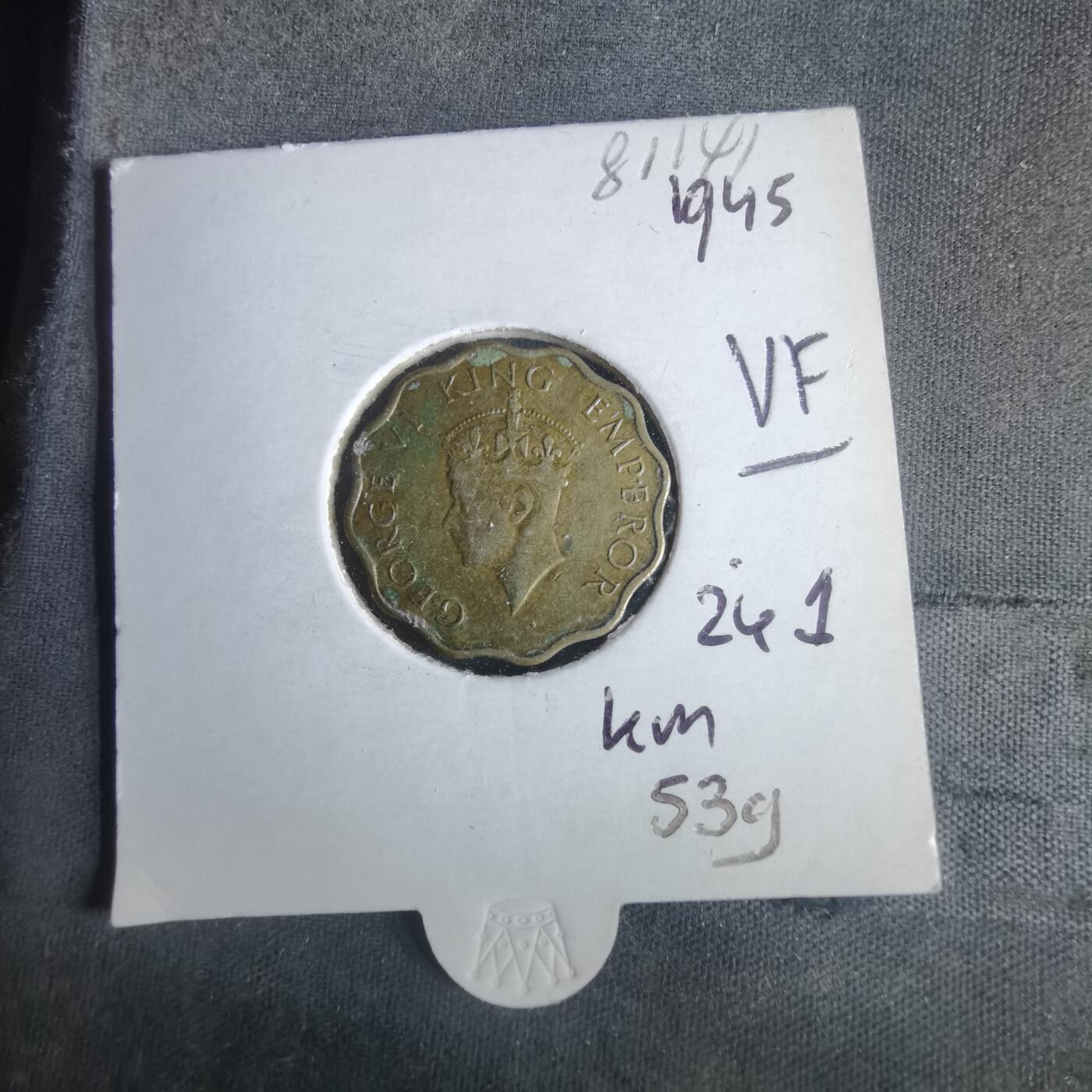 沼泽如烟--第981场 英属印度1945年1安娜