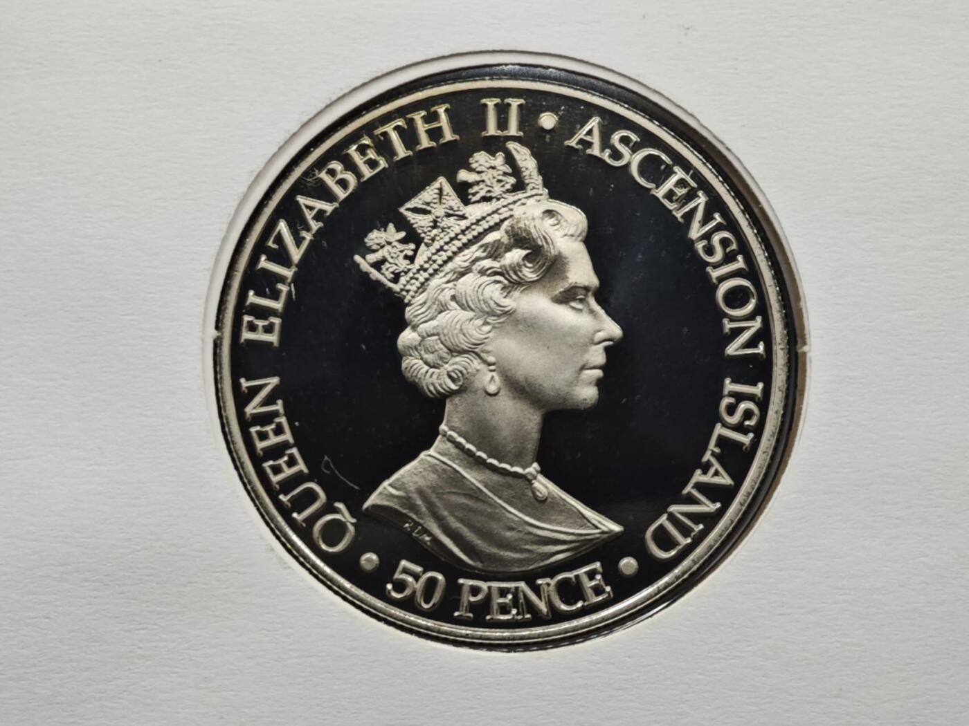 【淘币小摊】限时拍第八百六十二拍  克朗币邮币封场  满百包邮可预留两周  周一统一发货  阿桑松2002年女王登基金禧50便士纪念币邮币封