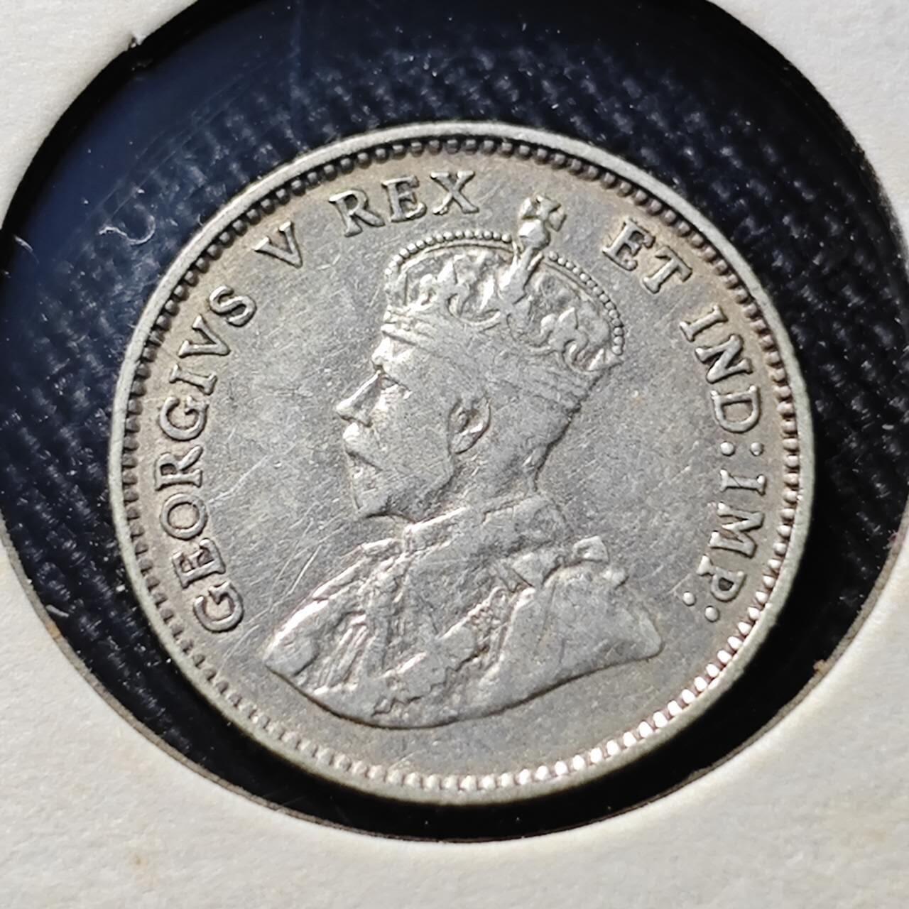 KK钱币收藏小铺  第398期 百期特拍（四拍之二） 2月预留时间 周末发货  1911英属加拿大5分银币