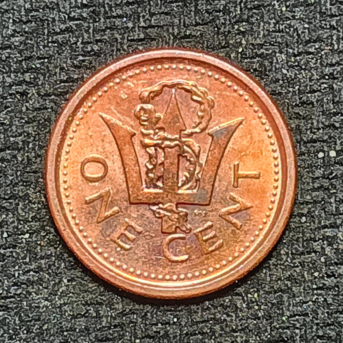 逸泉钱币2026B世界钱币纪念币纸币第八组B831-1230 1209巴巴多斯1分