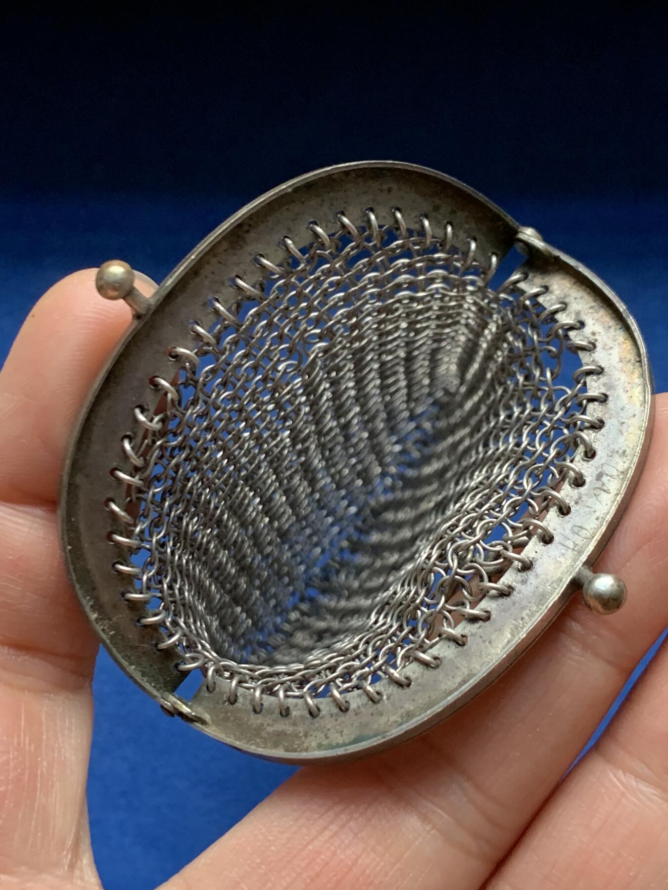 《竞宝斋》第463-465场 周日，周一，周二，3场连拍 （全场包邮）欢迎送拍 银质钱包 总重42.6克