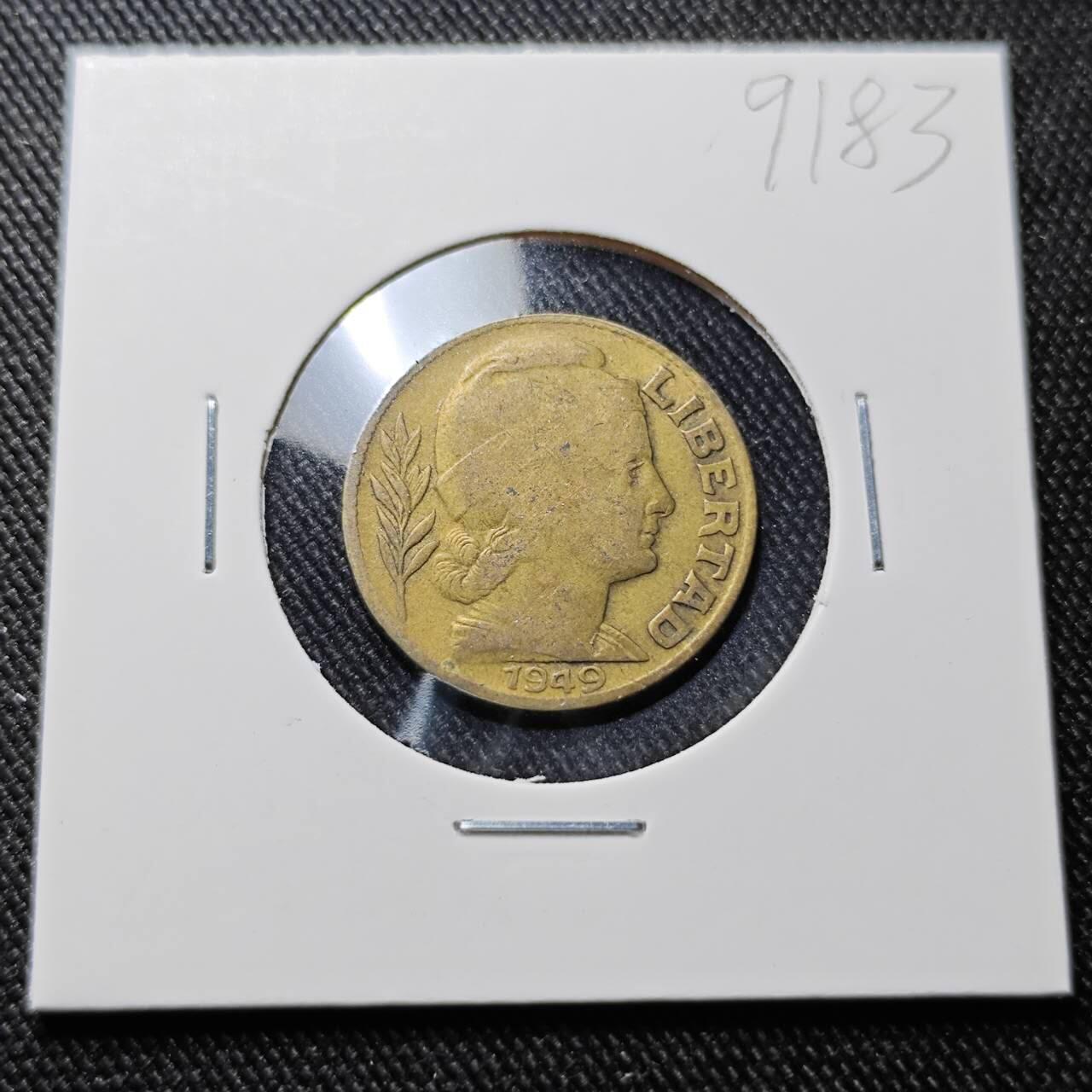 KK钱币收藏小铺  第391期  2月预留时间 周末发货  阿根廷20分铜币