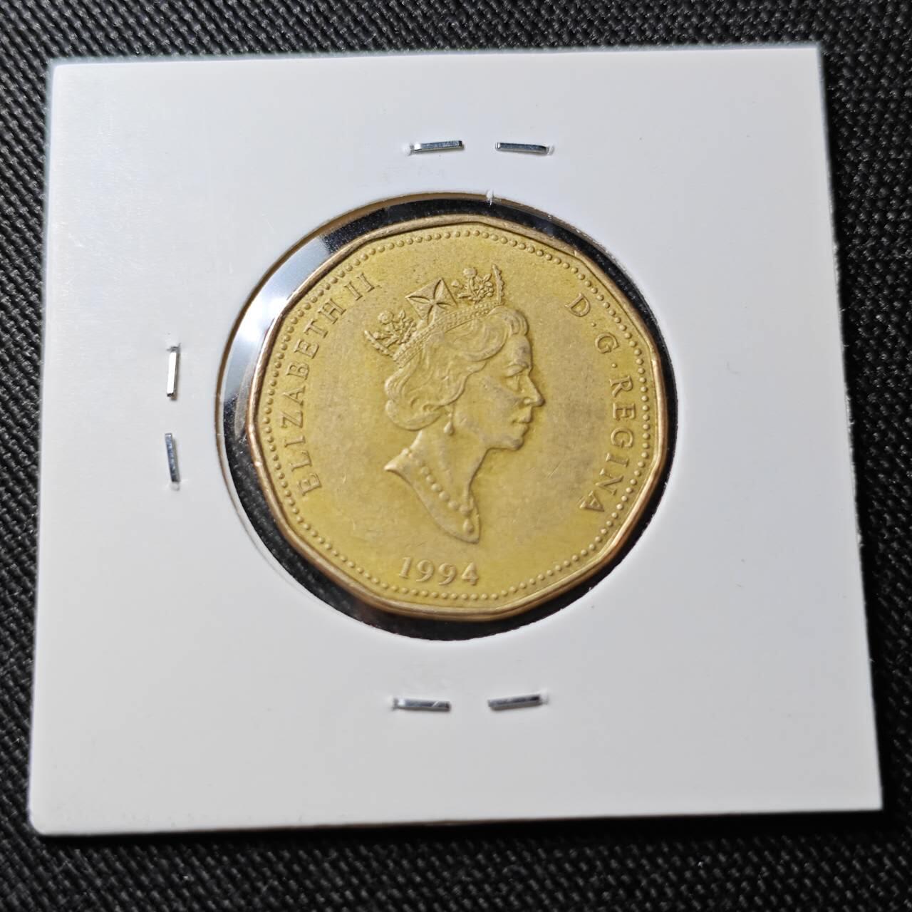 KK钱币收藏小铺  第391期  2月预留时间 周末发货  加拿大1元纪念币