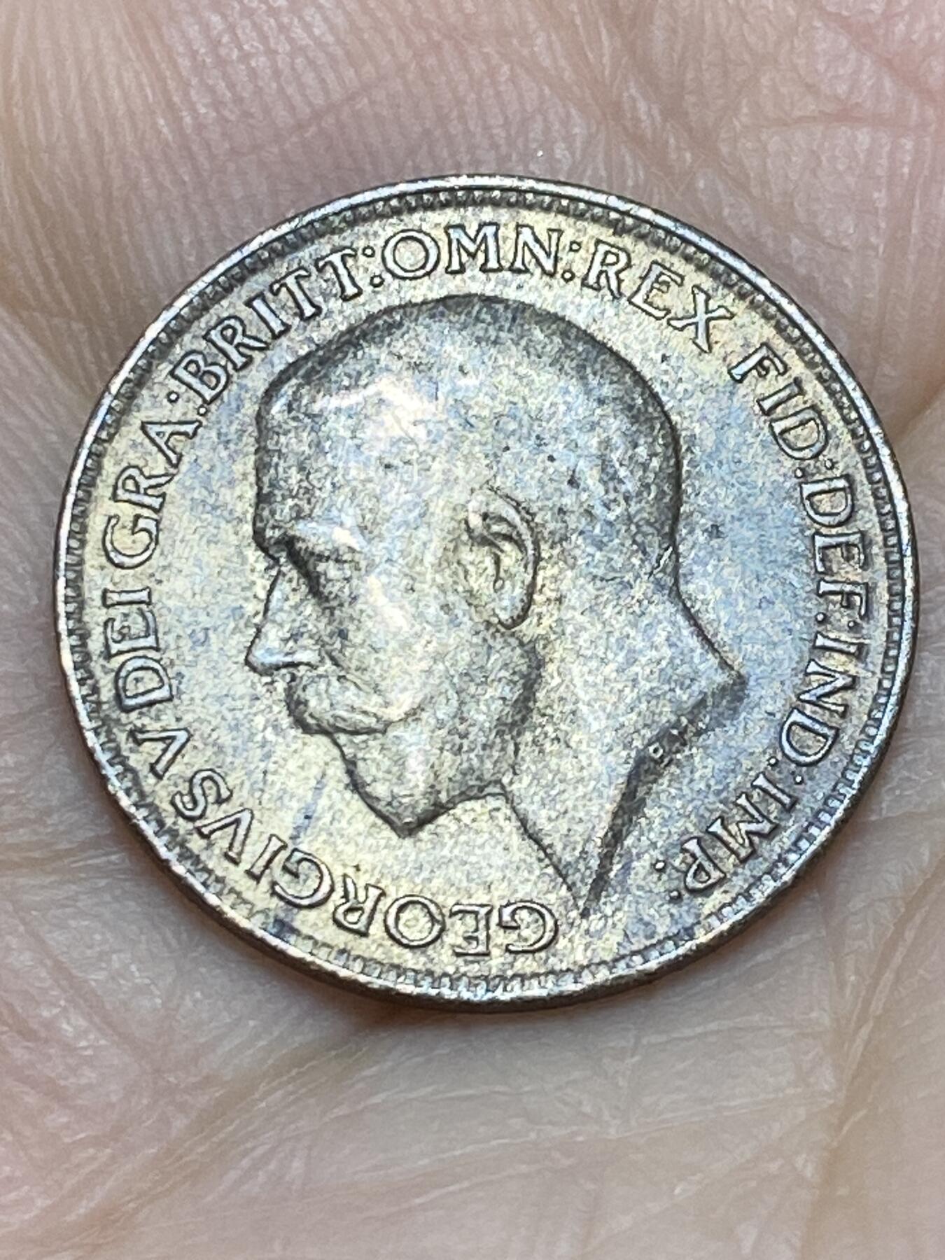 2026年第十七场(总第一百八十六场）外国好品散币场(免佣金) 英国🇬🇧1918年1法新(乔治五世第二版，首发年)