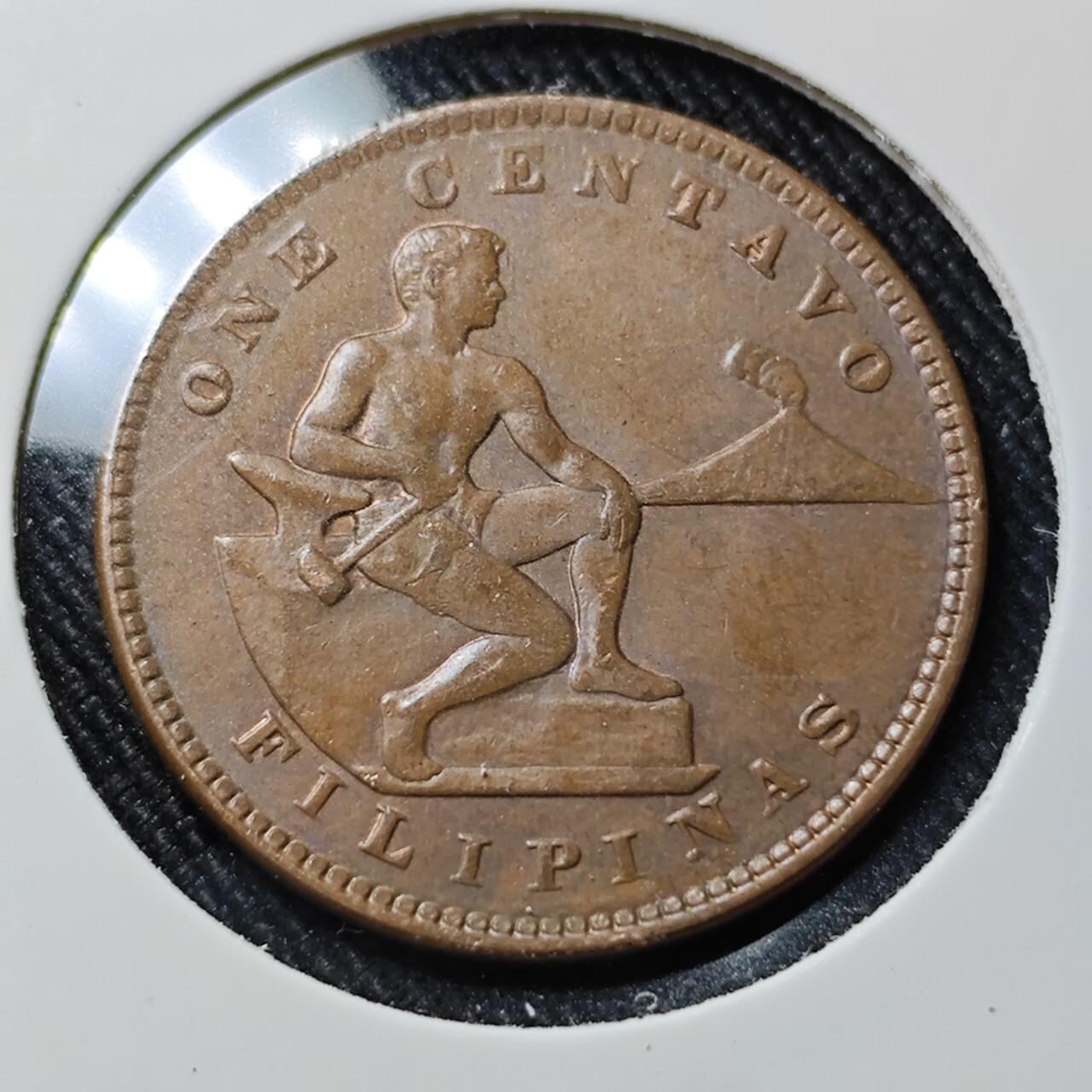 KK钱币收藏小铺  第398期 百期特拍（四拍之二） 2月预留时间 周末发货  1926美属菲律宾1分铜币 MS品可评级