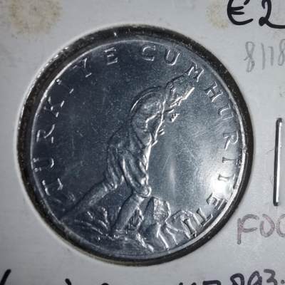 沼泽如烟--第981场 - 土耳其1972年2.5里拉