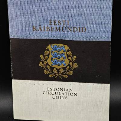 【淘币小摊】实时拍第八百六十一拍   银币套币场   满百包邮可预留二周 每周一统一发货   - 爱沙尼亚6枚套币