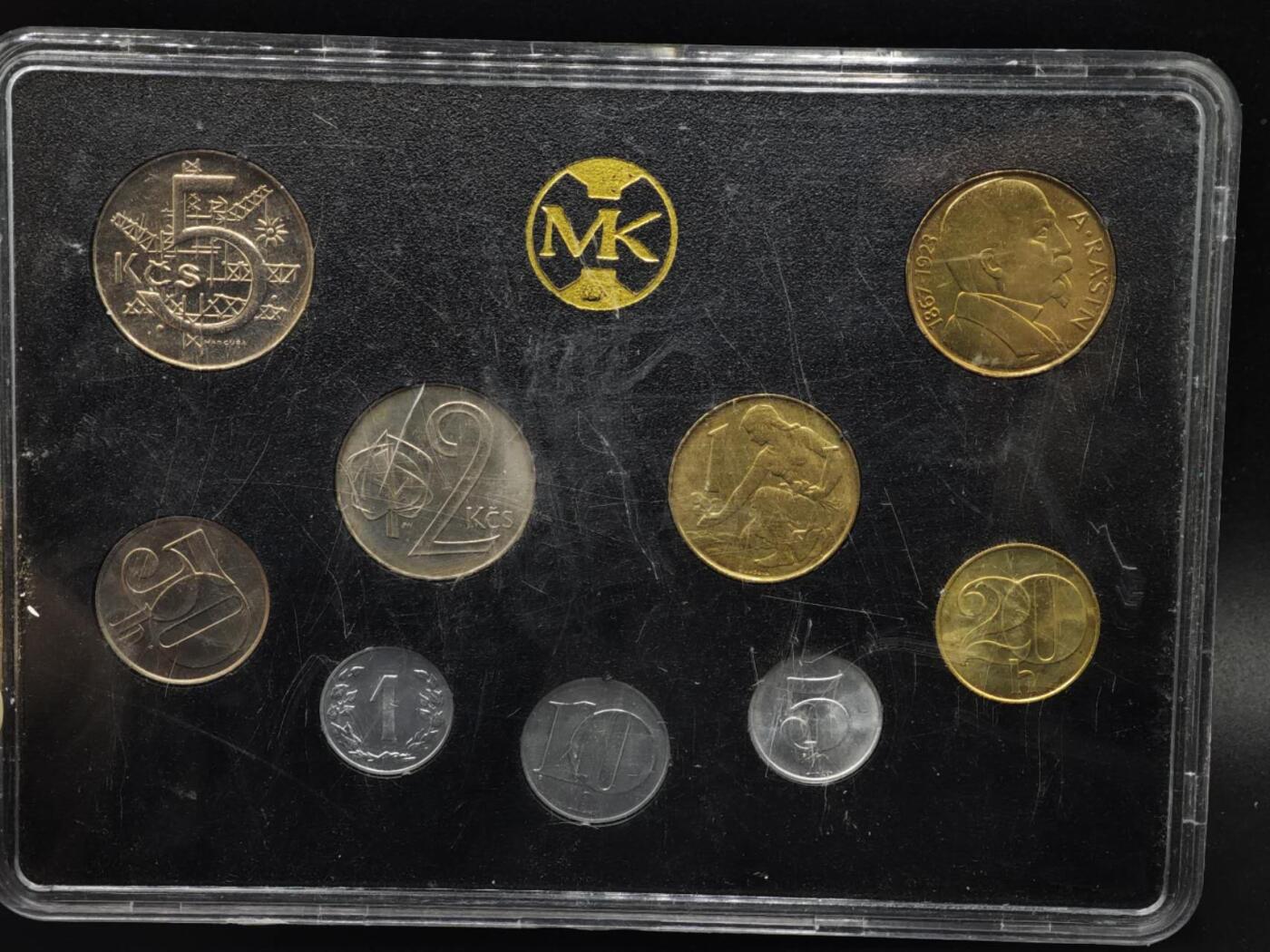 【淘币小摊】实时拍第八百六十一拍   银币套币场   满百包邮可预留二周 每周一统一发货   捷克斯洛伐克1992年套币