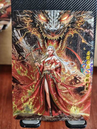 新人拍卖第一场，以后不间断更新各家卡牌！（本店满180包邮，周六截拍无佣金，欢迎送拍） - 奇点出品，定制卡龙女粗闪。