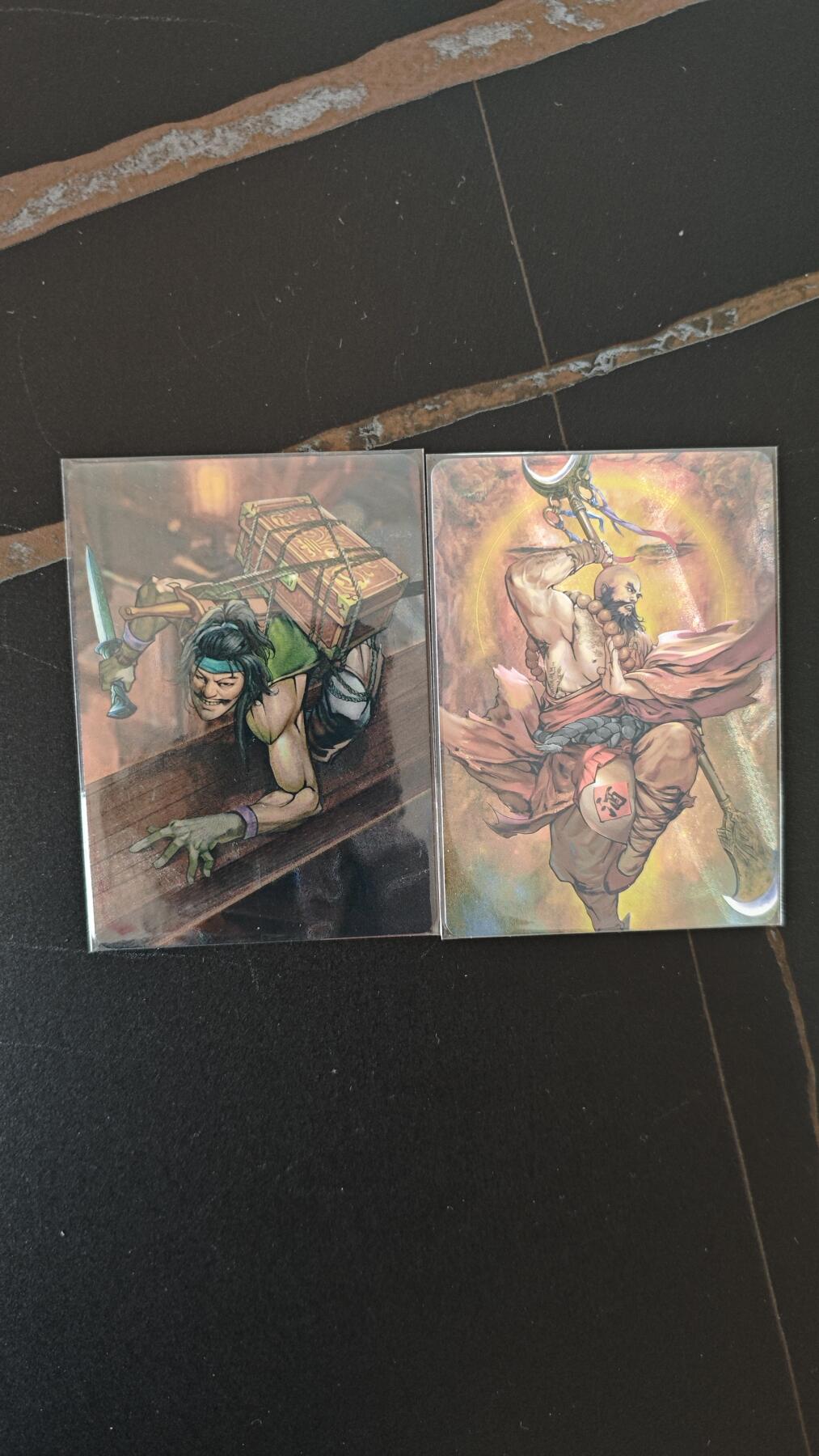 玉楼春卡牌第二期（送拍零佣金，持续收拍） 岚鲸 无名水浒 半粗 鲁智深 时迁 