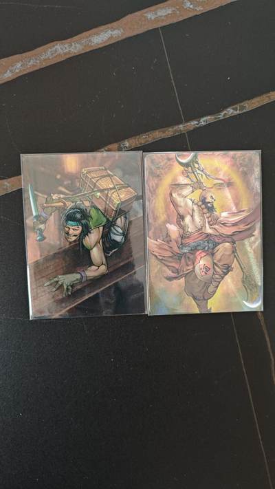 玉楼春卡牌第二期（送拍零佣金，持续收拍） - 岚鲸 无名水浒 半粗 鲁智深 时迁 